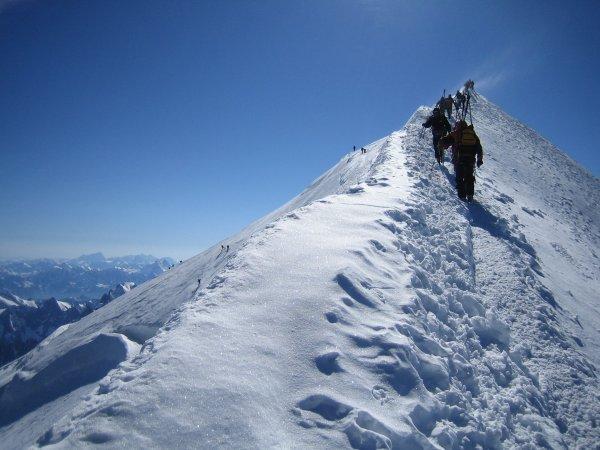 Arête sommitale !