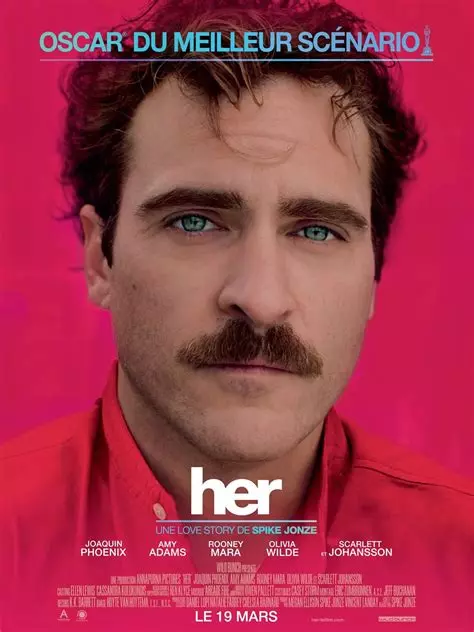 Affiche du film Her de Spike Jonze.
